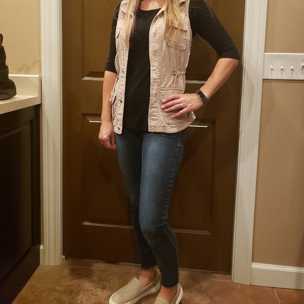 Dark wash jeans